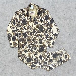 Vintage 60’s / 70’s Walls Brown Camo Coveralls